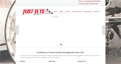 Desktop Screenshot of justjetsservices.com